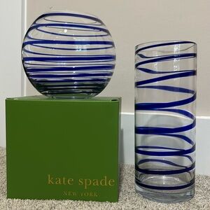 Kate spade Charlotte Street rose bowl and vase